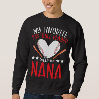 Baseball Grandma Grandmother Granny Grandparents D Sweatshirt