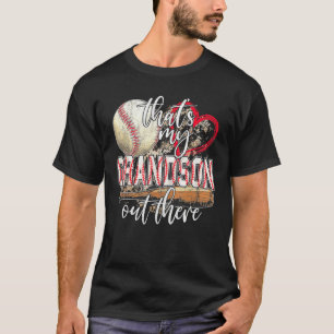 baseball grandma that's my grandson out there foo T-Shirt