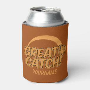 Baseball GREAT CATCH! custom can cooler