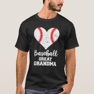 Baseball Great Grandma Funny Baseball Player Great T-Shirt