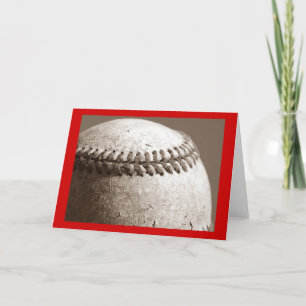 Baseball Greeting Card