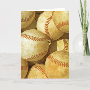 Baseball Greeting Card