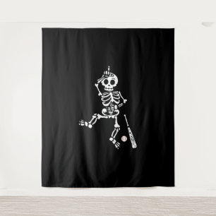 Baseball Halloween Tapestry