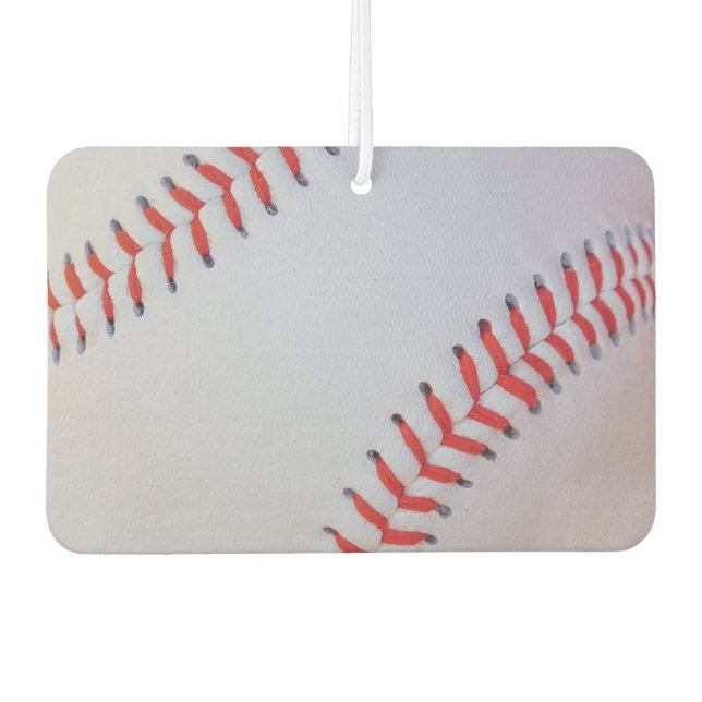 Baseball heart air freshener (Front)