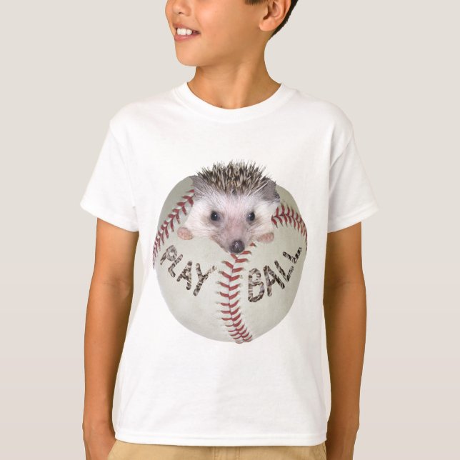 Baseball Hedgie T-Shirt (Front)