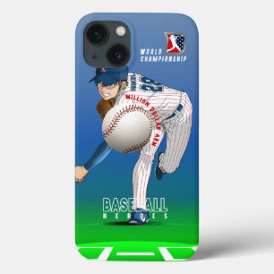 Baseball Hero with Million Dollar Arm iPhone 13 Case