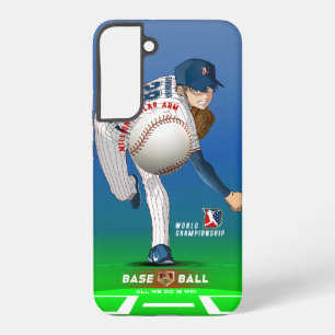Baseball Hero with Million Dollar Arm Samsung Galaxy Case