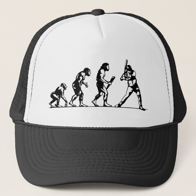 Baseball Hitter Trucker Hat (Front)