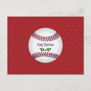 Baseball Holiday Design, Merry Christmas