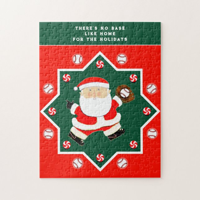 Baseball Holiday Gifts Jigsaw Puzzle (Vertical)