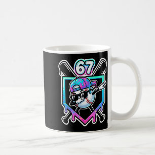 Baseball Ice Cream Drip 67 Player Dabbing Six Seve Coffee Mug