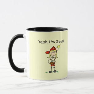 Baseball I'm Good Tshirts and Gifts Mug