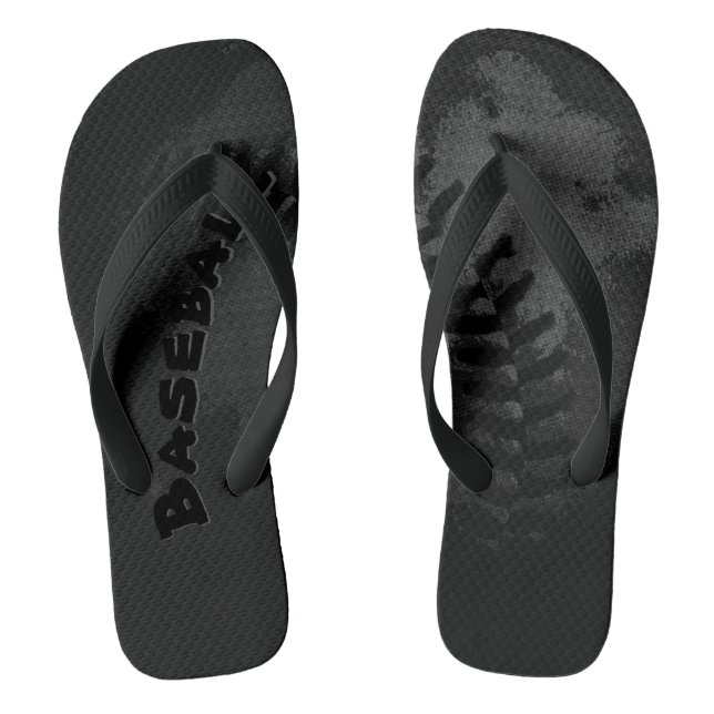 Baseball Impression Thongs (Footbed)