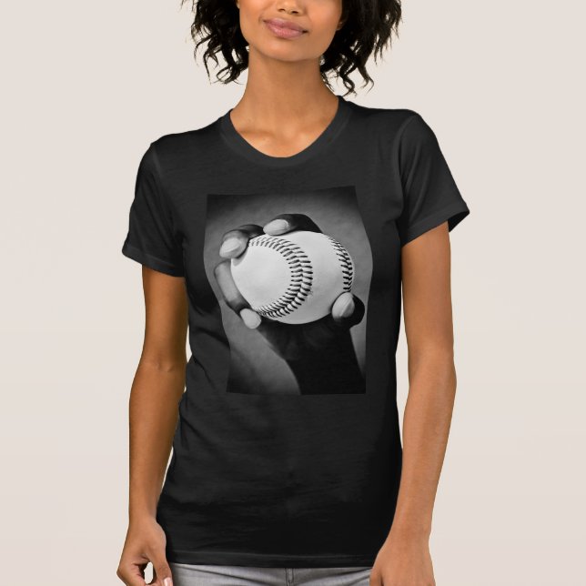 baseball in hand T-Shirt (Front)