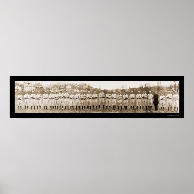 Baseball In Pittsburgh Photo 1914 Poster (Front)
