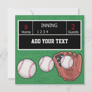 Baseball Invitation - SRF