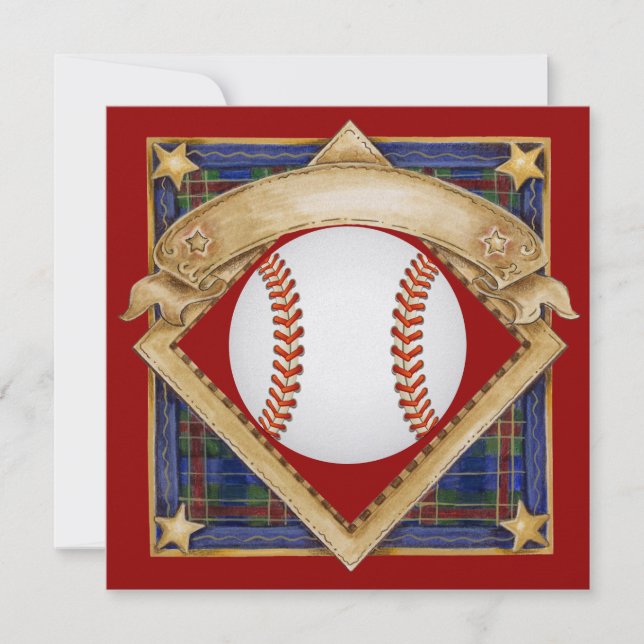 Baseball Invitation  - SRF (Front)