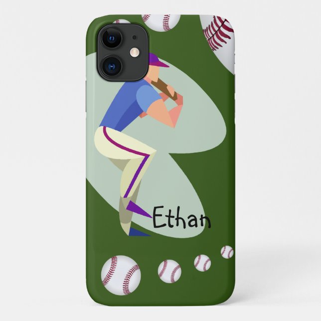 Baseball Iphone Case (Back)