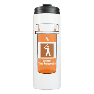 Baseball Is My Drug Thermal Tumbler