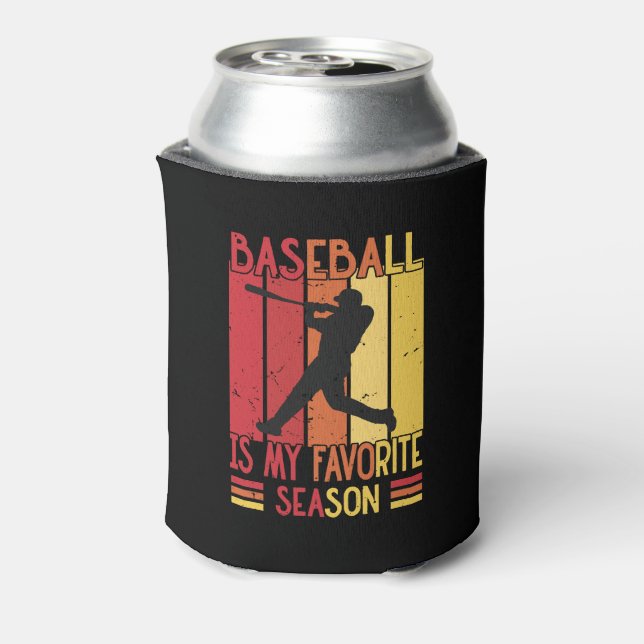 Baseball Is My Favourite Season Can Cooler (Can Back)