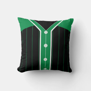 Baseball Jersey Name & Number Template Pillow