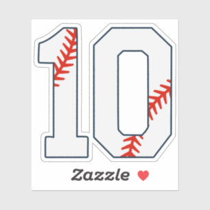 Baseball Jersey Number 10