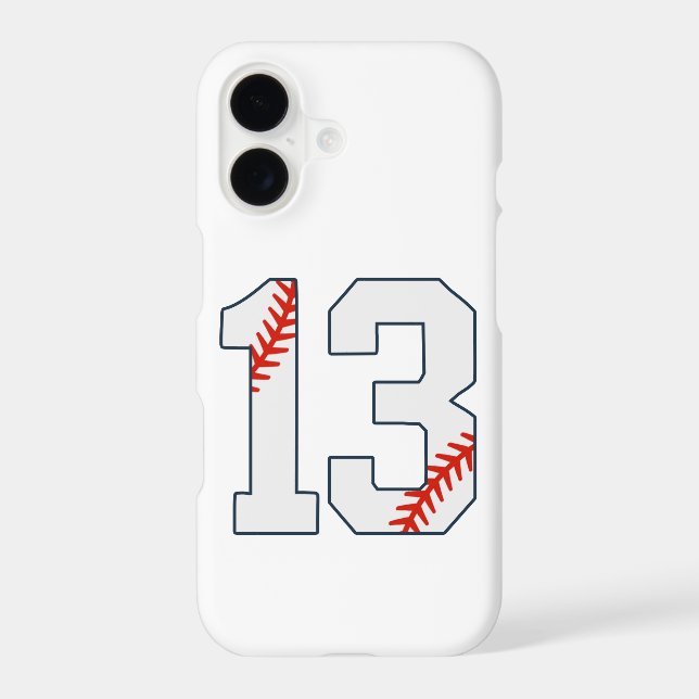 Baseball Jersey Number 13 (Back)