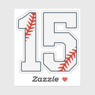 Baseball Jersey Number 15