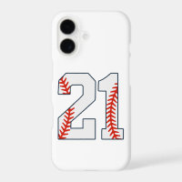 Baseball Jersey Number 21
