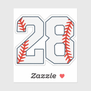 Baseball Jersey Number 28
