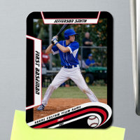 Baseball Keepsakes Lively Red Black Custom