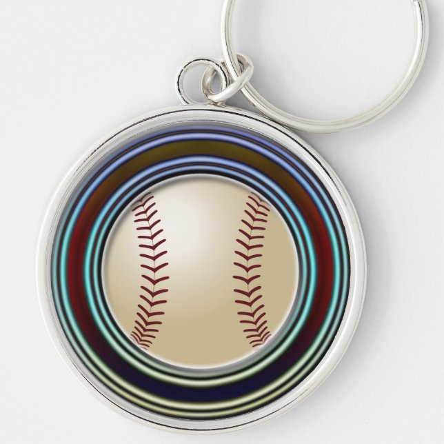 Baseball Key Ring (Front)