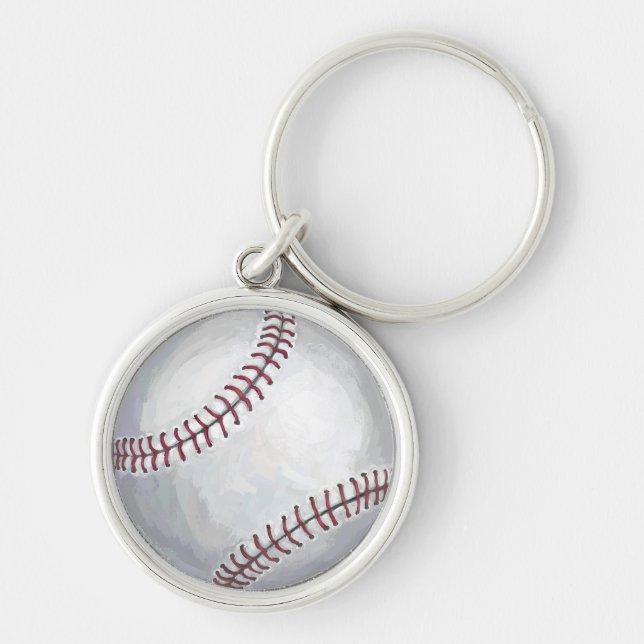 Baseball Key Ring (Front)