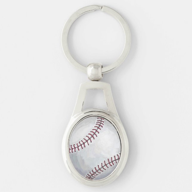 Baseball Key Ring (Front)
