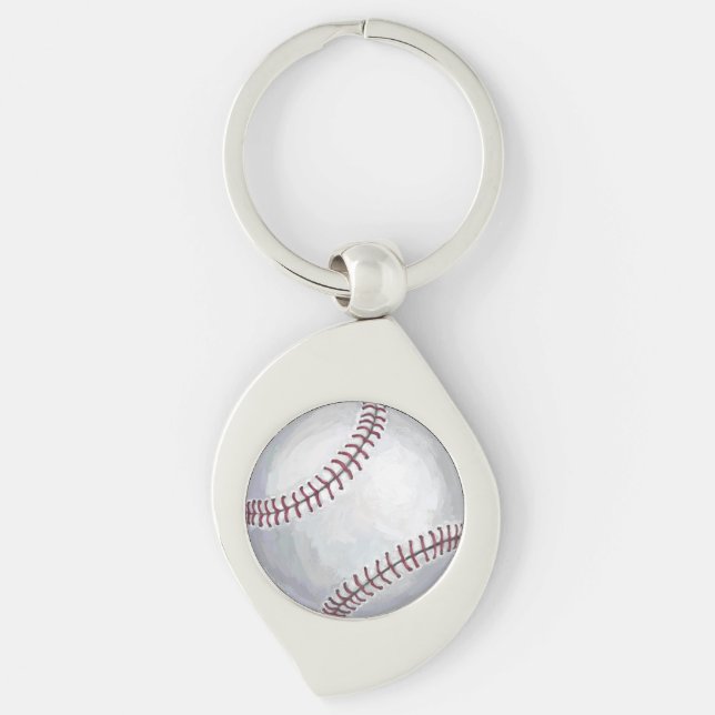 Baseball Key Ring (Front)