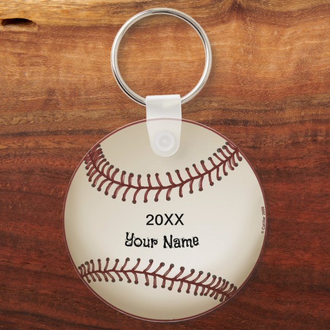 Baseball  key ring (Front)