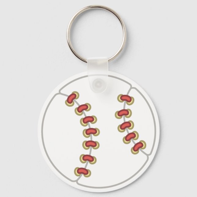 Baseball Key Ring (Front)