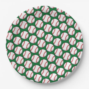 Baseball Kids Sports Team Colourful Fun Paper Plate