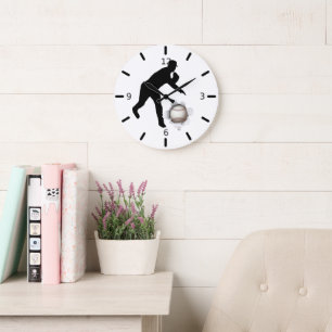 Baseball Large Clock