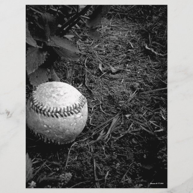 Baseball Letterhead (Front)