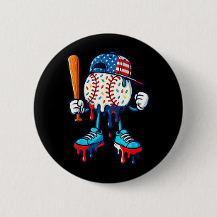 Baseball Life Style 101 Apparel Youth Drip 6 Cm Round Badge
