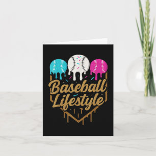Baseball Lifestyle 101 Apparel Youth Baseball Drip Card