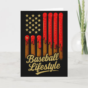 Baseball Lifestyle 101 Apparel Youth Baseball Drip Card