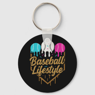 Baseball Lifestyle 101 Apparel Youth Baseball Drip Key Ring