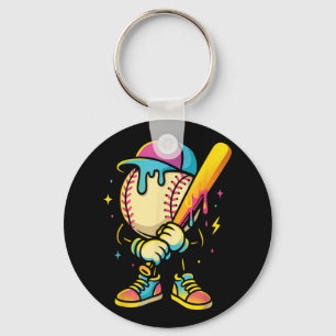 Baseball Lifestyle 101 Apparel Youth Baseball Drip Key Ring
