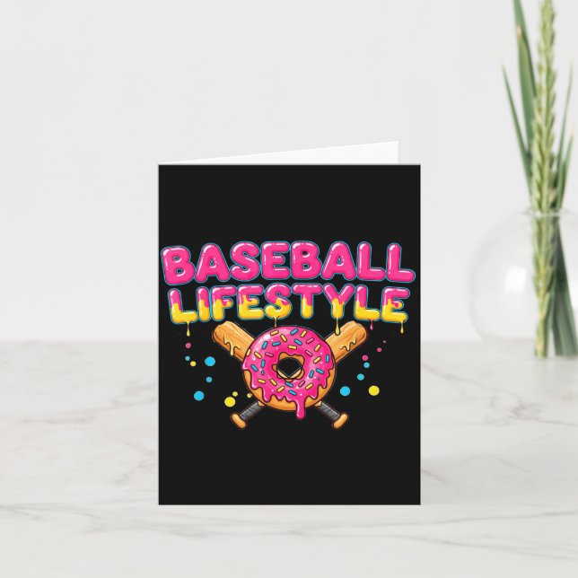 Baseball Lifestyle 101 Apparel Youth Drip Baseball Card (Front)