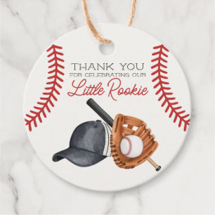 Baseball Little Rookie Home Run Favour Tags