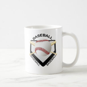BASEBALL LOGO COFFEE MUG