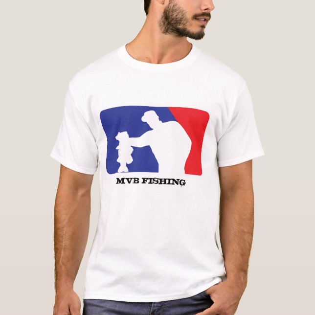 Baseball Logo for Bass Fishing T-Shirt (Front)