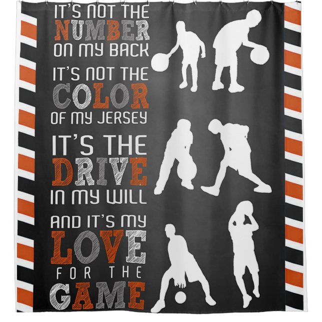 Baseball Lover Gift, Baseball Player Gift Idea Shower Curtain (Front)